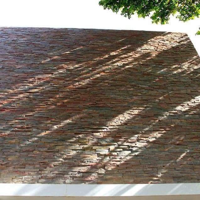 Natural Slate Roof & Canopy Feature